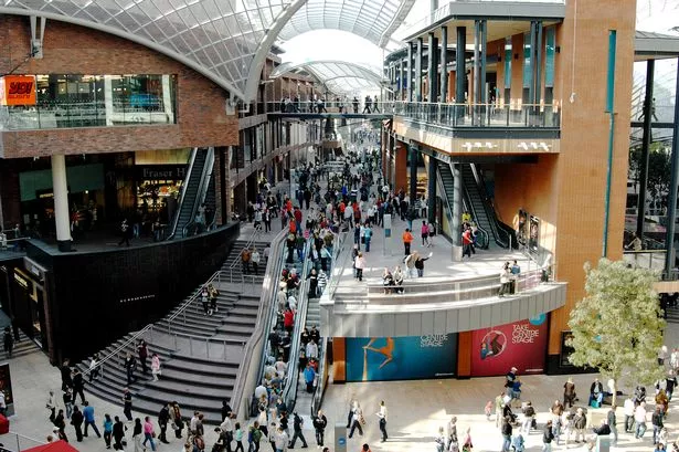 Cabot Circus shopping centre in Bristol