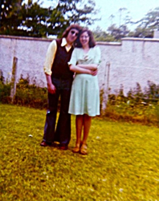 The last photo of Dympna and Columba in the summer of 1975 (Wave Trauma Centre)