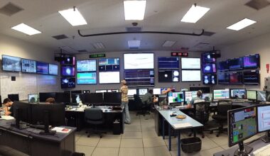 The LIGO Livingston control room as it was during Advanced LIGO's first observing run - O1 (Credit : Amber Stuver)