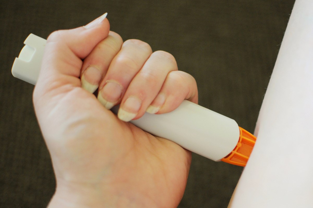 Medical advice on the importance of using an epi-pen