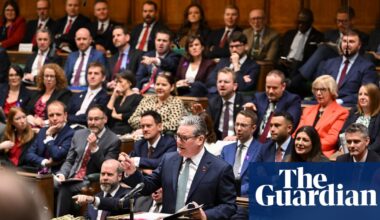 Two arrested over phone hidden in Commons to reportedly play sex noises during PMQs | UK news