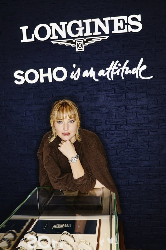 Jennifer Lawrence at the Longines Soho store opening in New York City