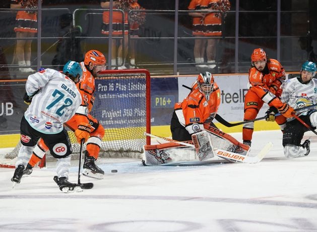 Belfast Giants: Sheffield Steelers' inspired goaltender display frustrates Adam Keefe's side