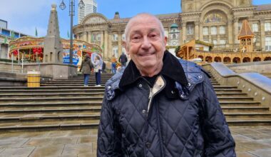 Adam Weir came with Owen Weir and Connor Weir from Erdington to attend the market