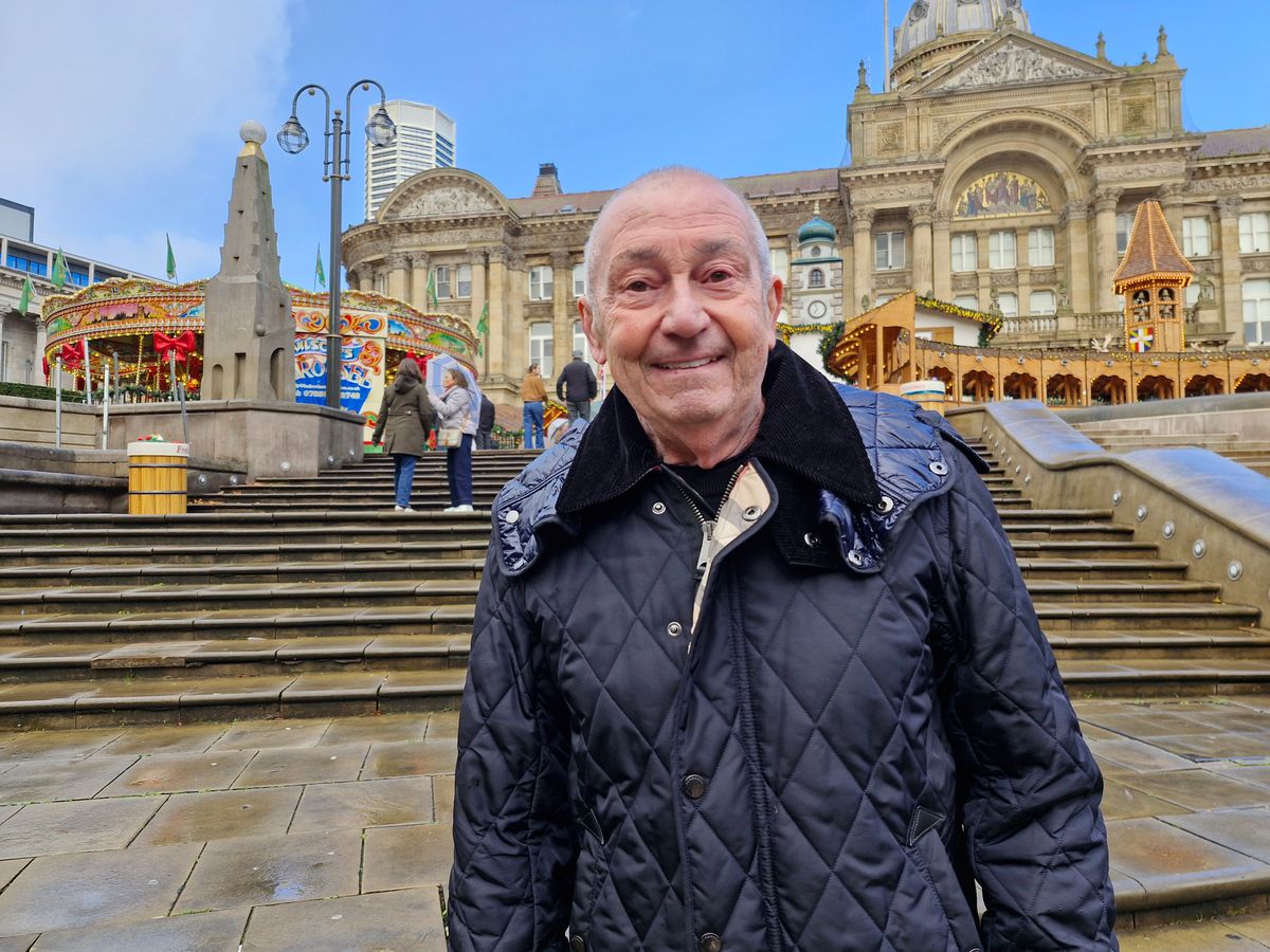 Adam Weir came with Owen Weir and Connor Weir from Erdington to attend the market