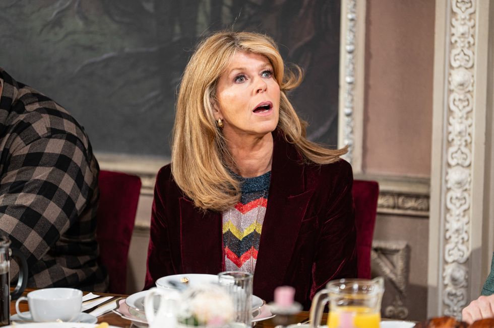 BBC Celebrity Traitors: Kate Garraway (middle)