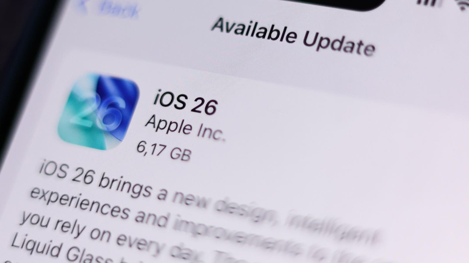 iOS 26.1 Release—Change Your iPhone Settings Before You Update