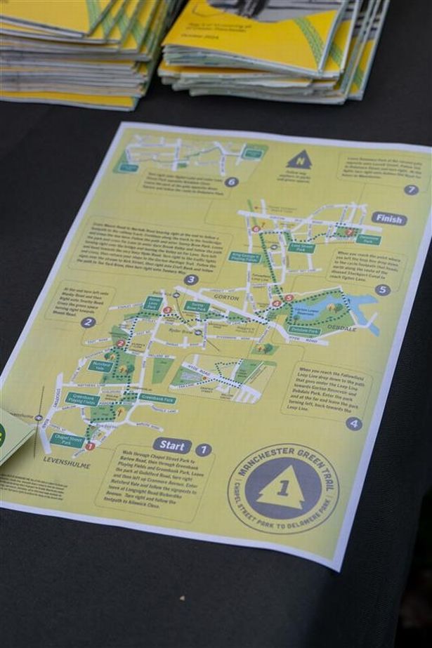 New maps of the trails will be distributed across Greater Manchester 