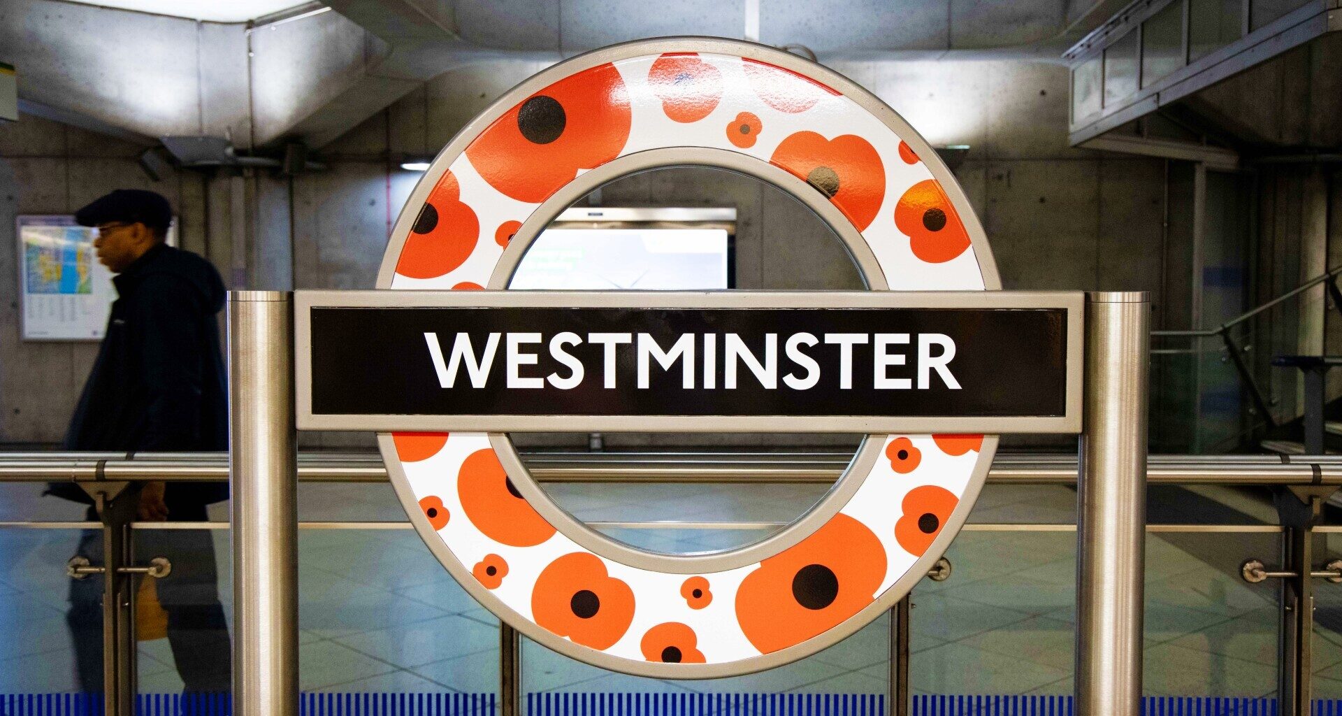 All The London Underground and Overground stations that have Poppy Roundels for Remembrance 2025
