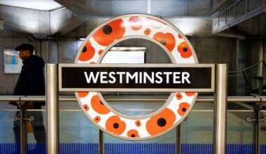 All The London Underground and Overground stations that have Poppy Roundels for Remembrance 2025