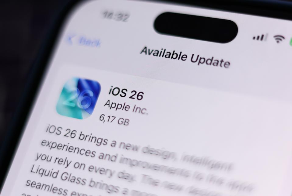 Apple IOS 26 Update