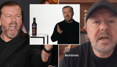 Ricky Gervais issues brilliant response to 'offended' lefties over banned billboards after furious 'censorship' rant