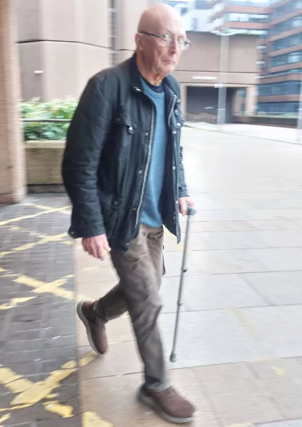 David Johnson outside Liverpool Crown Court