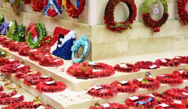 The London Cenotaph Remembrance Sunday March Route for 2025