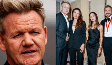 Gordon Ramsay sparks debate as fans distracted by Beckham knighthood party wardrobe choice: 'Could've made an effort!'