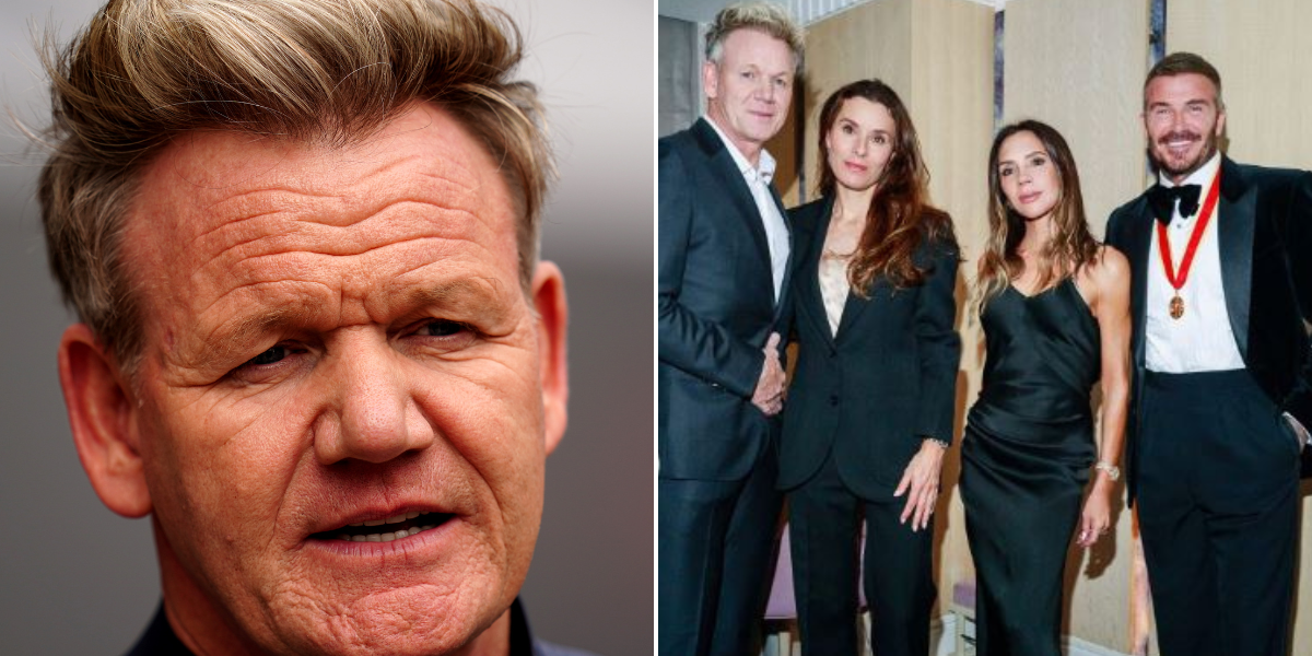 Gordon Ramsay sparks debate as fans distracted by Beckham knighthood party wardrobe choice: 'Could've made an effort!'