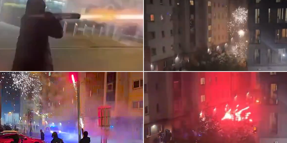 Police charge 19 youths after 'intolerable' firework disorder