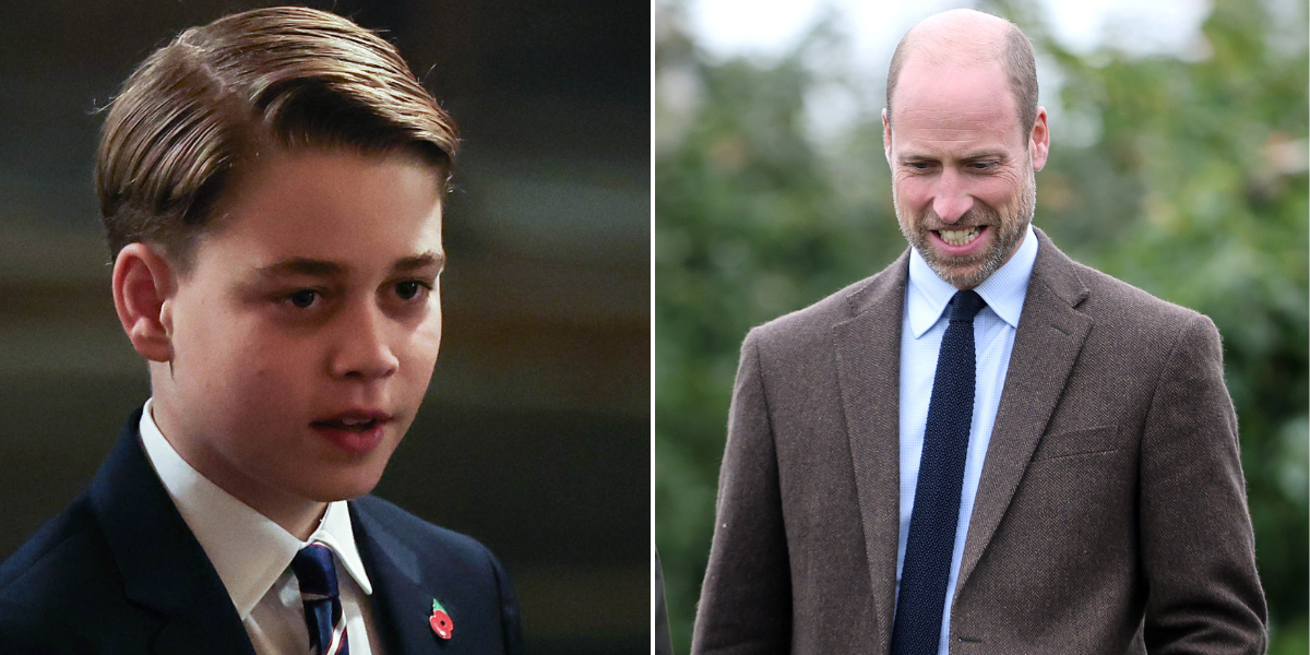 Prince William gives mobile phone update for Prince George as secondary school looms