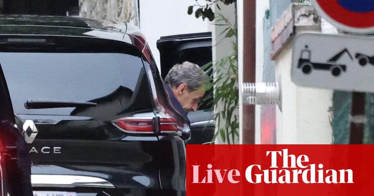 Sarkozy freed from prison and put under ‘judicial supervision’ pending appeal – as it happened | France