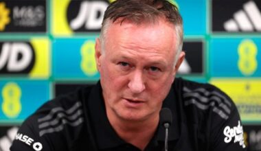 Northern Ireland squad report for duty while Fifa unveil dates for World Cup Play-Off