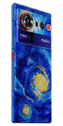 nubia Z80 Ultra color options: Starry Night Blue - nubia Z80 Ultra review