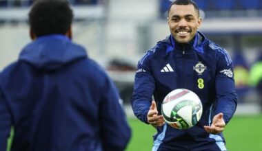 Northern Ireland football: Josh Magennis determined to play his part in making sure young guns get chance to savour World Cup Finals