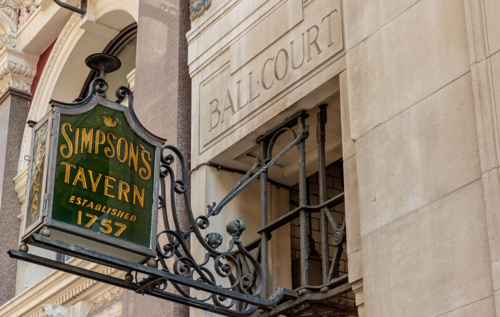 Historic City of London Pub Simpson’s Tavern Will Finally Reopen After Being Closed Since 2022