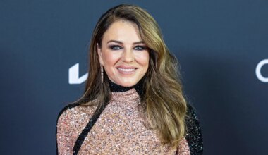 Elizabeth Hurley shares stunning red bikini photos to her Instagram