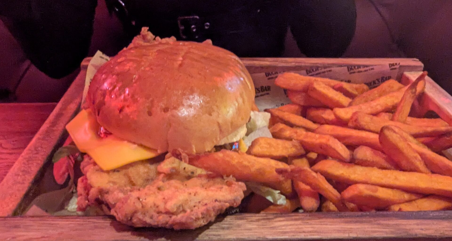 Review: Buck's Bar: Big Chicken Burgers and Rock 'n' Roll on Grindlay Street