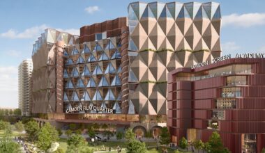 New Images Revealed of London’s New £1 Billion Neighbourhood For Movie-Making in Camden