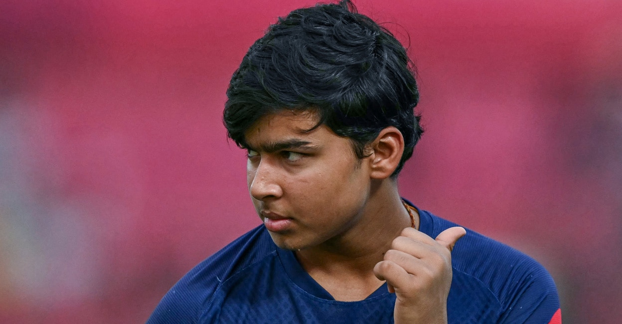 Vaibhav Suryavanshi. File photo: AFP