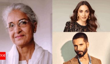 ‘It was an honour to work with you’: Kamini Kaushal’s ‘Kabir Singh’ co-stars Shahid Kapoor and Kiara Advani pay heartfelt tribute |