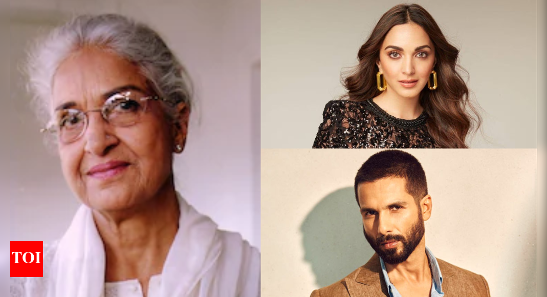 ‘It was an honour to work with you’: Kamini Kaushal’s ‘Kabir Singh’ co-stars Shahid Kapoor and Kiara Advani pay heartfelt tribute |