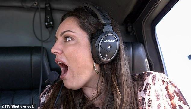 STRICT EMBARGO - NOT FOR USE BEFORE 20:00 GMT, 15 Nov 2025 - EDITORIAL USE ONLY Mandatory Credit: Photo by ITV/Shutterstock (15810944k) Skydive - Kelly Brook 'I'm a Celebrity... Get Me Out of Here!' TV show, Series 25, Show 1, Australia - 16 Nov 2025