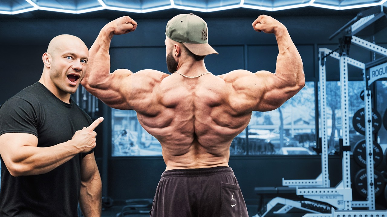 How To Build a MASSIVE Back With Only A Squat Rack - YouTube