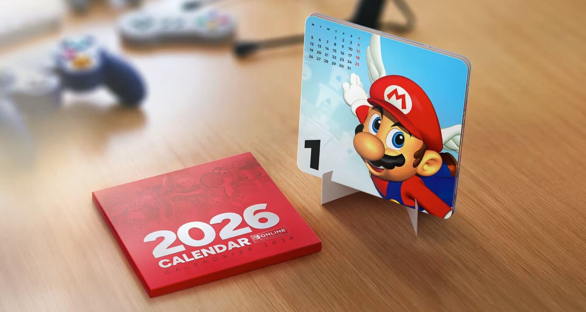 Nintendo Launches 2026 Calendars, Including One Just For NSO Subscribers