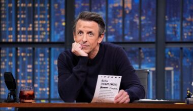 Seth Meyers On The Trump Effect On ‘Late Night’ And Emergency Guests