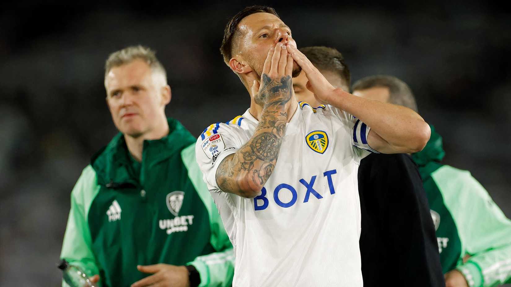 Liam Cooper of Leeds United