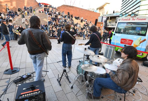 Keyside were delighted by the number of fans who turned out to watch them play