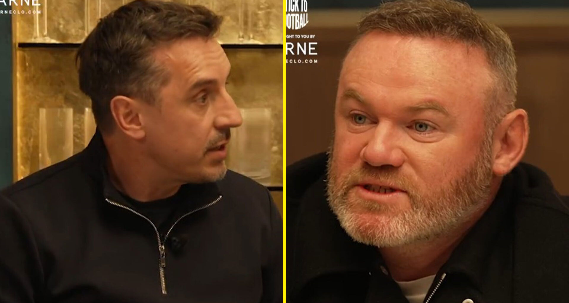 'Unbelievable' - Gary Neville has mouth wide open as Wayne Rooney gives details of his biggest Man United contract