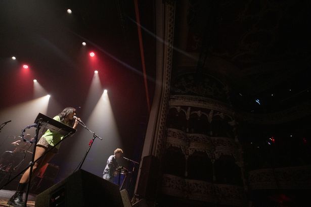 The Leeds four-piece paid tribute to Mani during their Manchester show (stock photo from Dublin, November 8)
