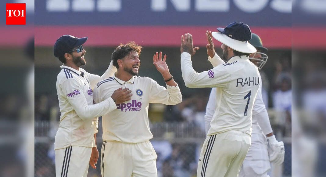 IND vs SA, 2nd Test: Kuldeep Yadav shines with three wickets; South Africa 247/6 at stumps on Day 1 | Cricket News