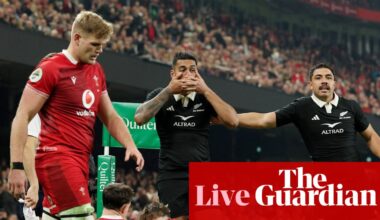 Wales 26-52 New Zealand: Autumn Nations Series rugby union – live | Rugby union