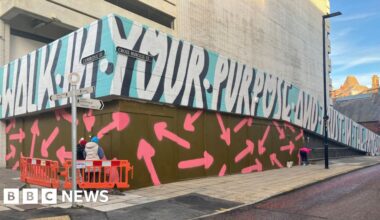 Artist hopes new Sheffield mural will get people talking