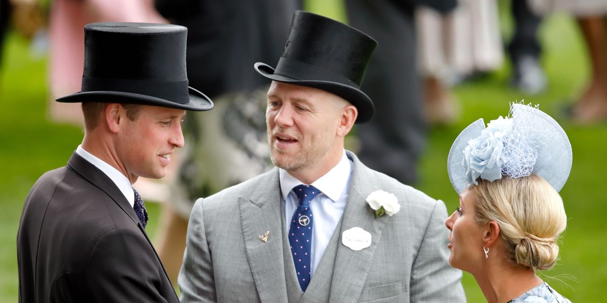Mike Tindall shows support for Prince William in rare royal gesture
