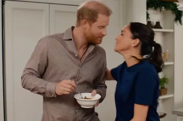 Meghan and Harry in her new Netflix Christmas special
