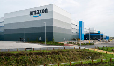 Amazon's fulfilment centre in Sutton Coldfield