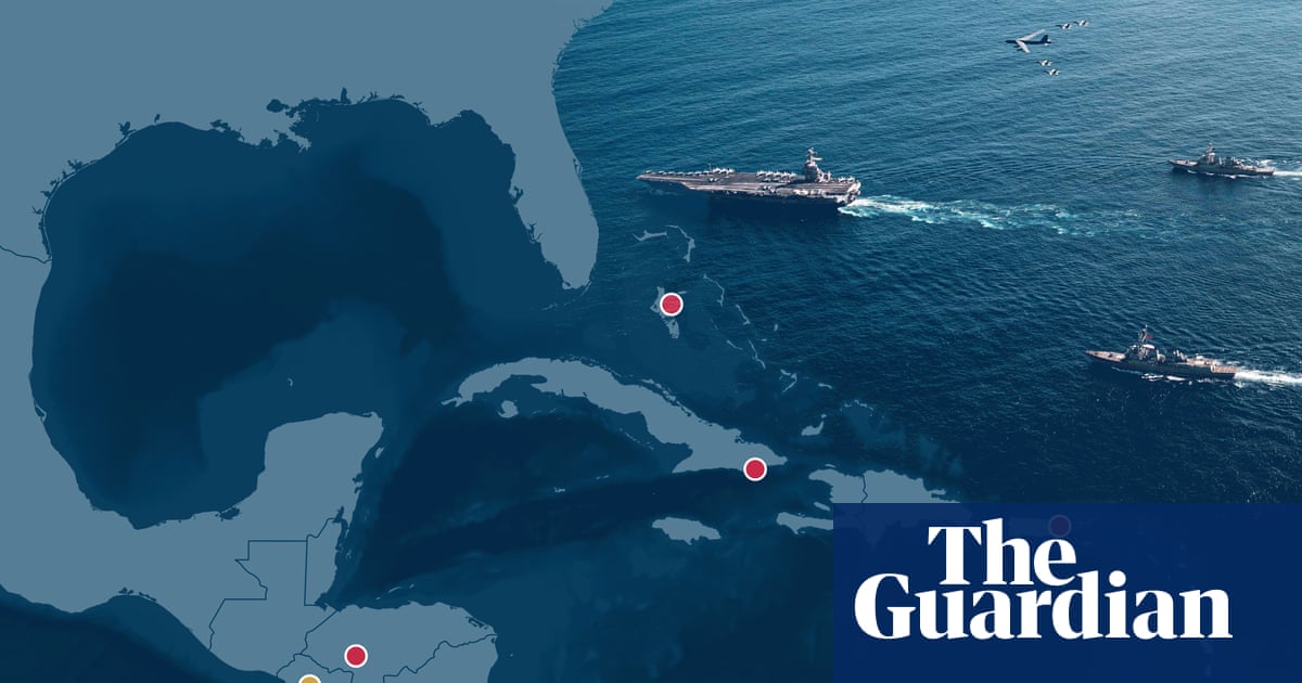 Deadly airstrikes and a military buildup: how the US pressure campaign against Venezuela has unfolded in the Caribbean | US news
