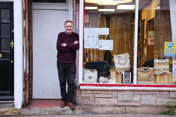 Paul Robinson, owner of Paul's Barbers on Lark Lane in Liverpool