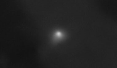 Image of comet 3I/ATLAS captured by NASA’s Mars Reconnaissance Orbiter, 2 October 2025. Credit: NASA/JPL-Caltech/University of Arizona